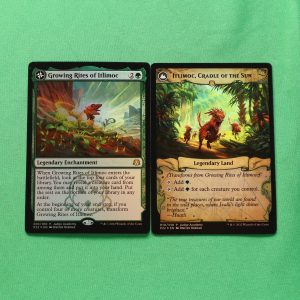Growing Rites of Itlimoc & Itlimoc, Cradle of the Sun	Judge Gift Cards 2022 (P22) foil mtg proxy magic the gathering proxies cards gp fnm playable holo foil available