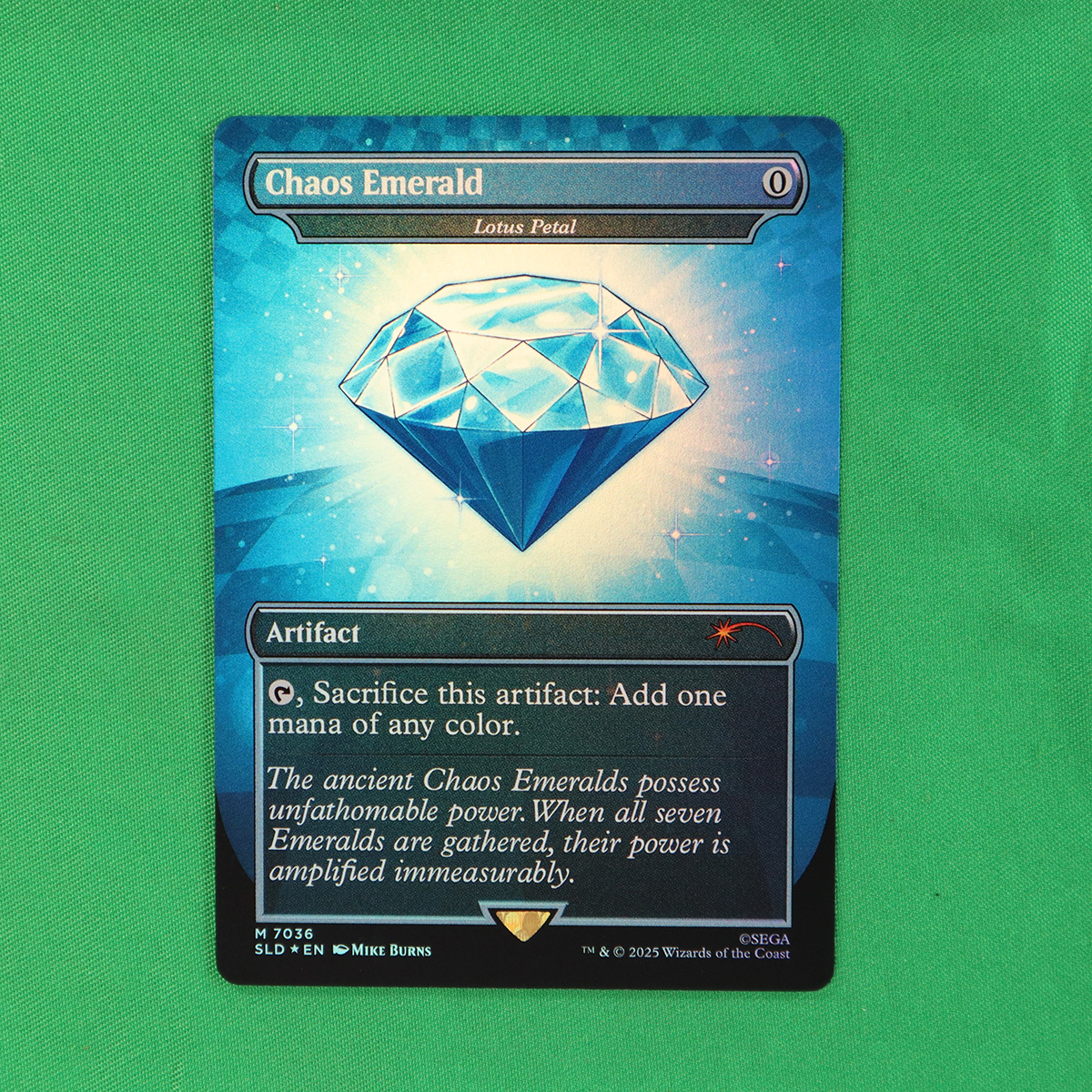 FF974 Lotus Petal Chaos Emerald #7036