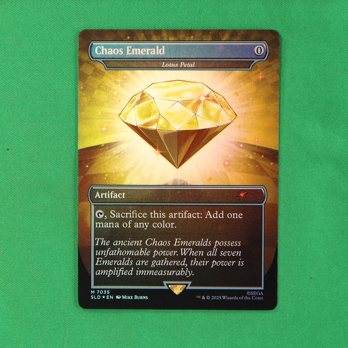 FF975 Lotus Petal Chaos Emerald #7035