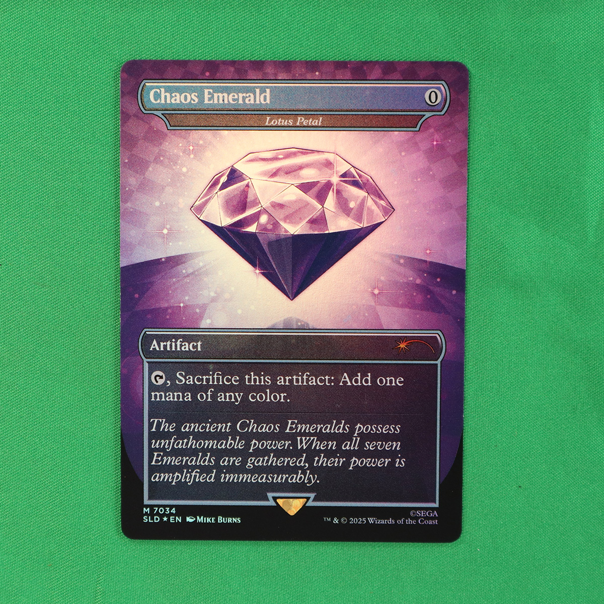 FF976 Lotus Petal Chaos Emerald #7034