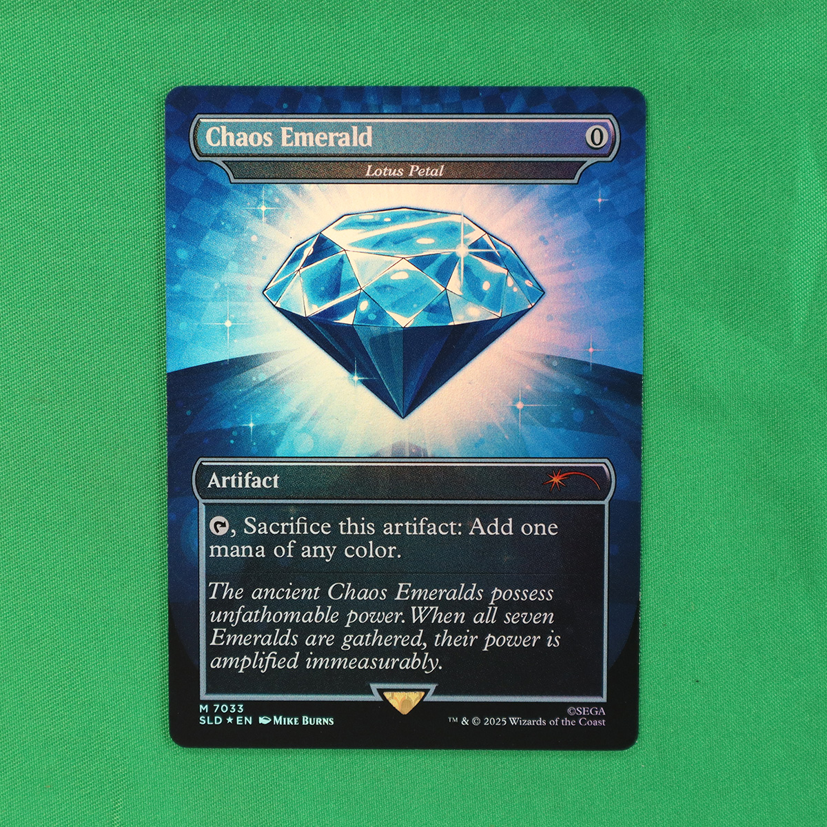 FF977 Lotus Petal Chaos Emerald #7033