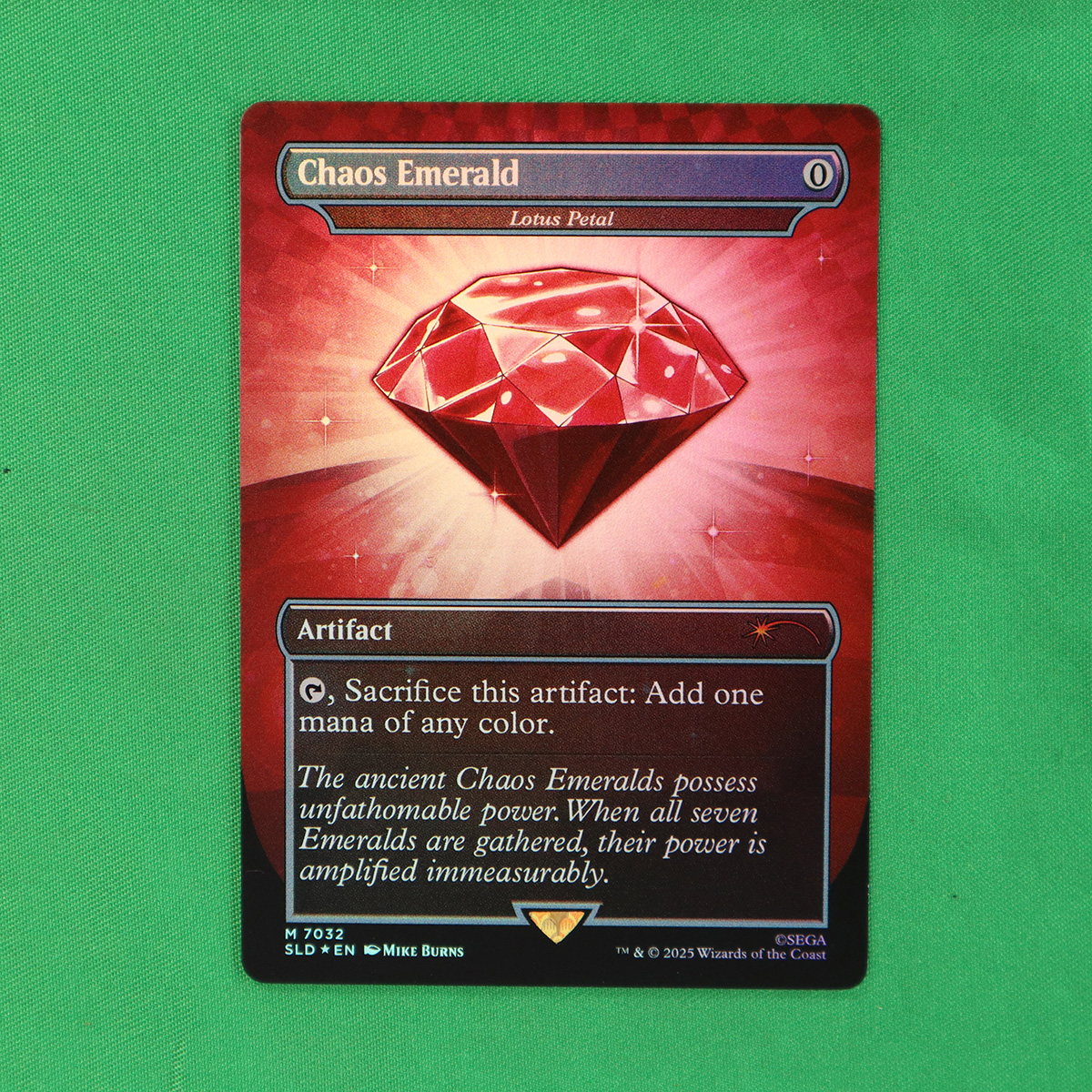 FF978 Lotus Petal Chaos Emerald #7032