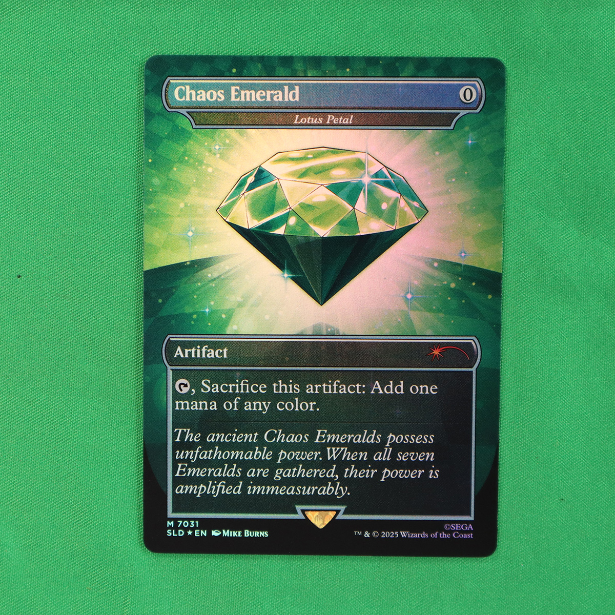 FF979 Lotus Petal Chaos Emerald #7031