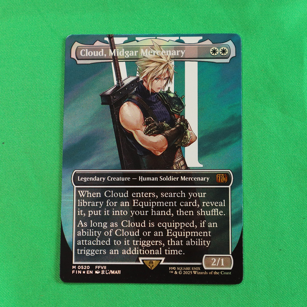 FG005SU Cloud, Midgar Mercenary #520