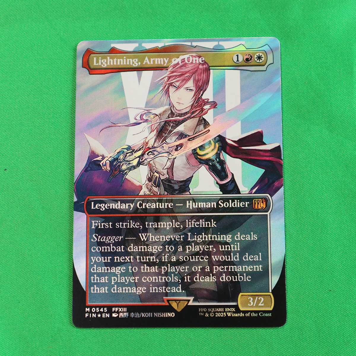 FG007SU Lightning, Army of One #545