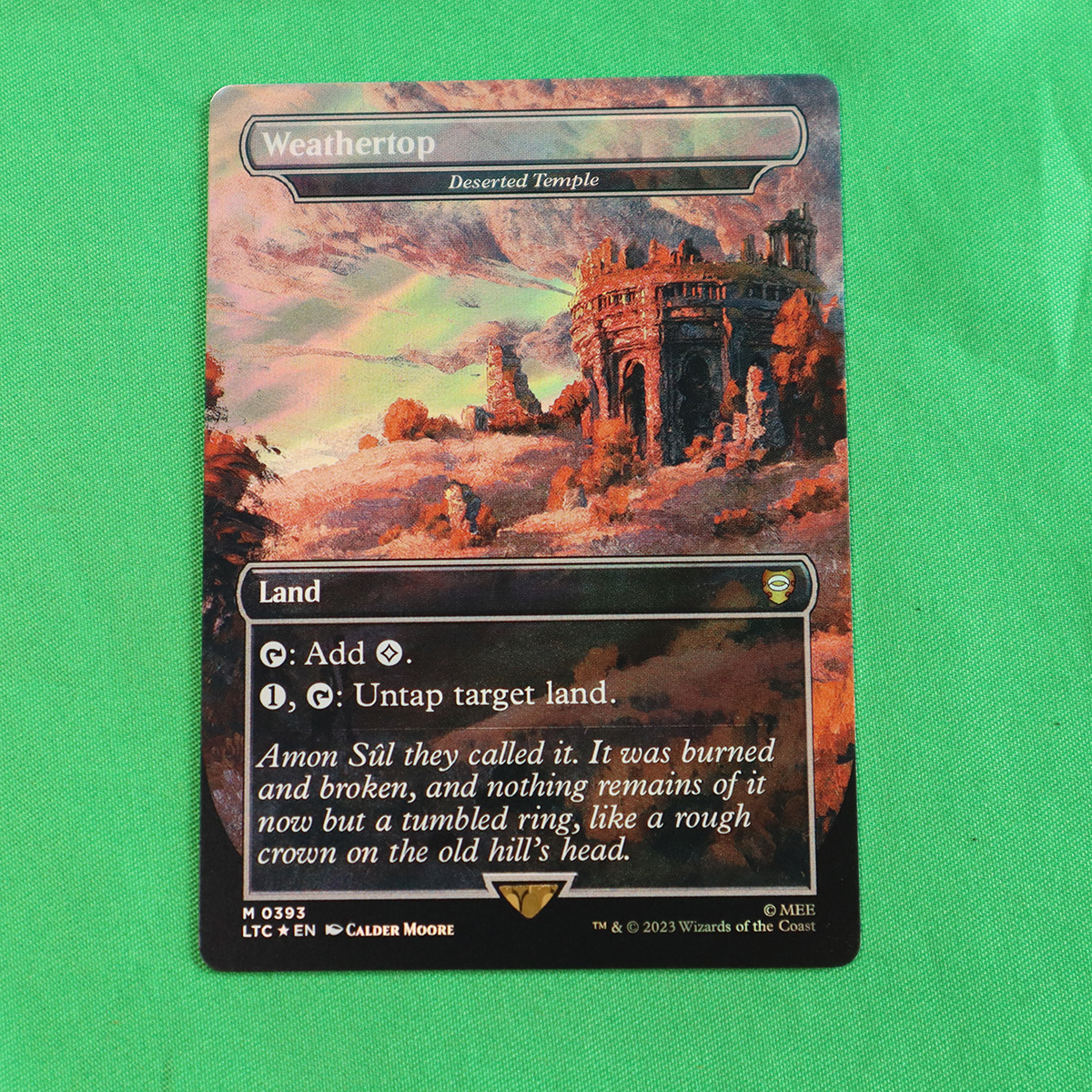 FG029SU Deserted Temple Weathertop #393