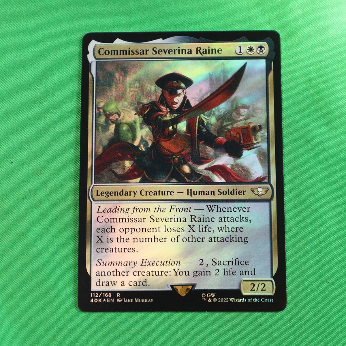 FG042SU Commissar Severina Raine #112