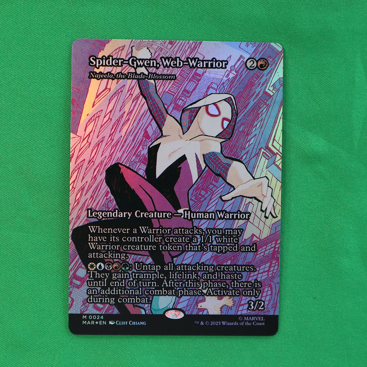 FG050 Spider-Gwen, Web-Warrior Najeela, the Blade-Blossom #24