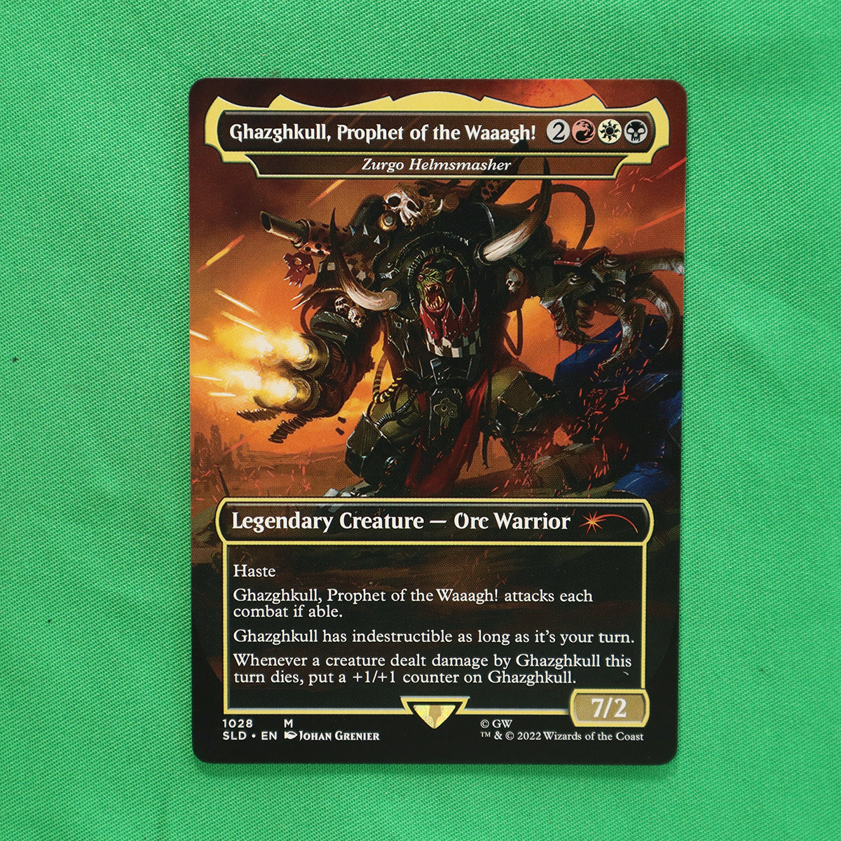 K768 Zurgo Helmsmasher Ghazghkull, Prophet of the Waaagh! #1028