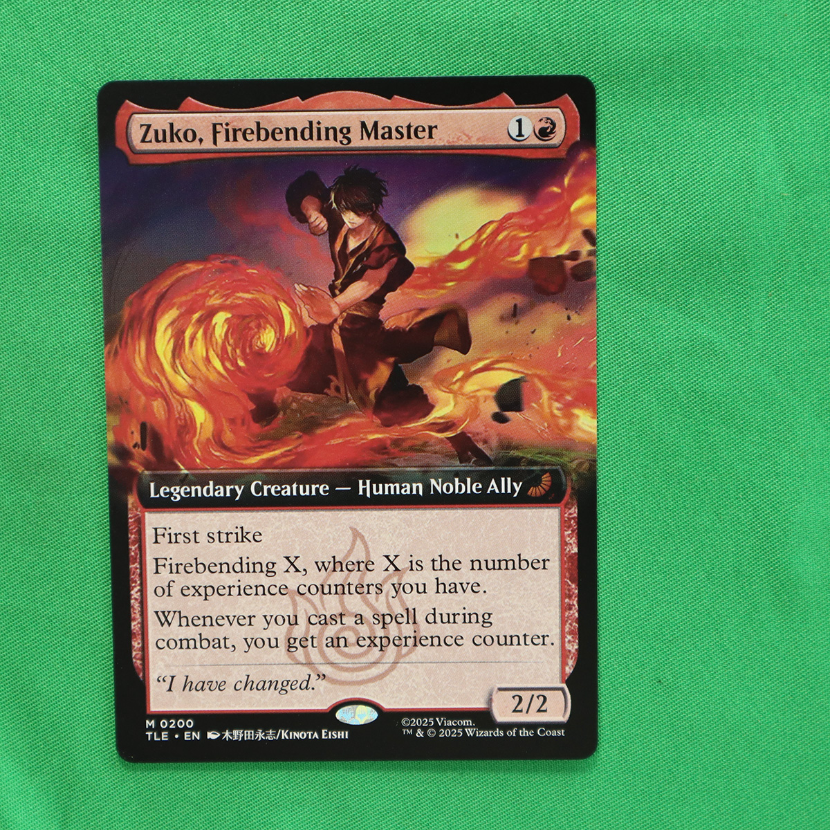 K836 Zuko, Firebending Master #200